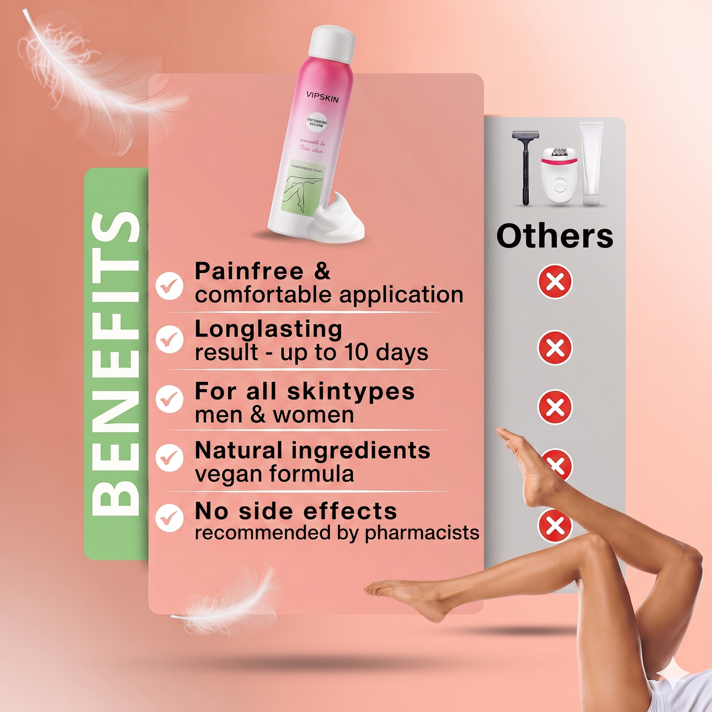 CHES | HAIR REMOVAL FOAM