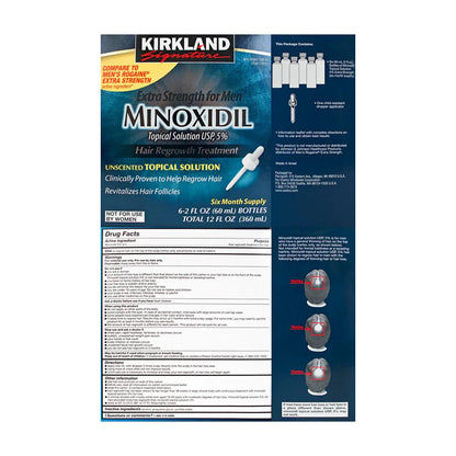KIRKLAND MINOXIDIL HAIRLOTION